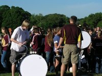 Band at Anual Tiger 5k Run in Dripping Springs